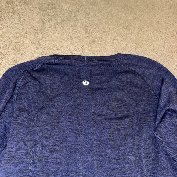 Lululemon Swiftly Tech Long Sleeve - Midnight/Psychic/Navy (Size 6) - Picture 2 of 6